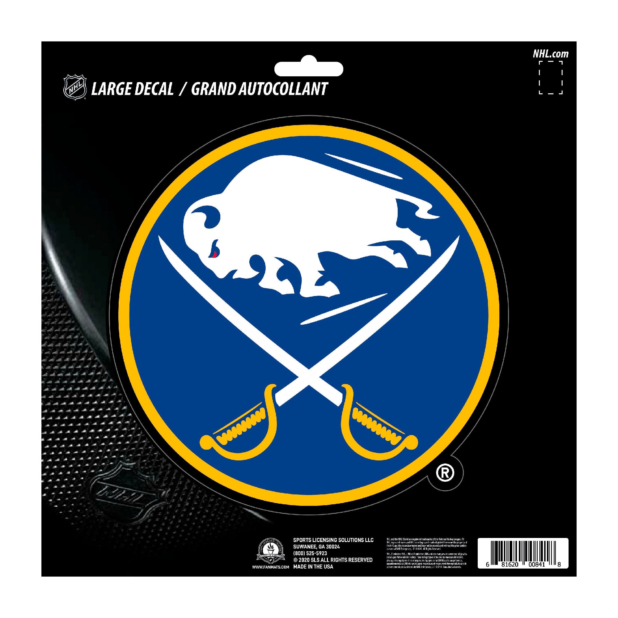 Buffalo Sabres Large Decal Sticker - Buffalo Sabres