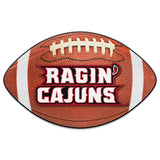 Louisiana-Lafayette Ragin' Cajuns Football Rug - 20.5in. x 32.5in.