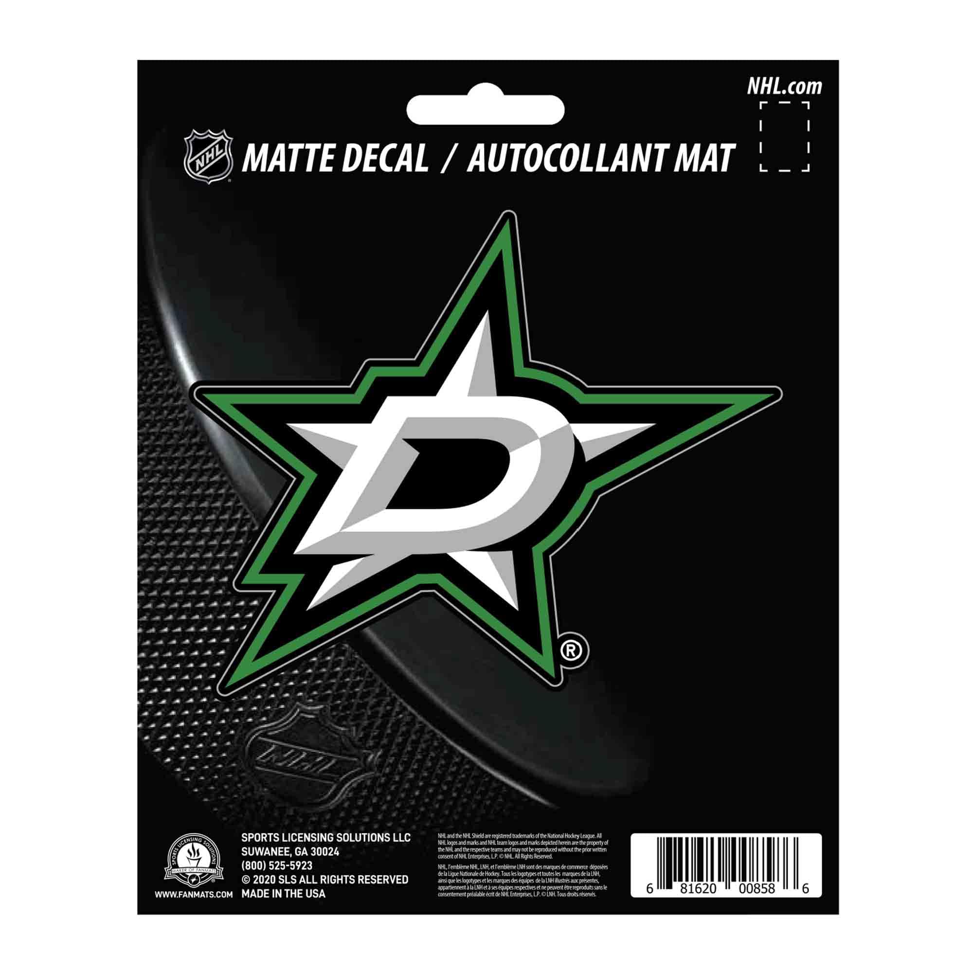 Dallas Stars Matte Decal Sticker - Dallas Stars