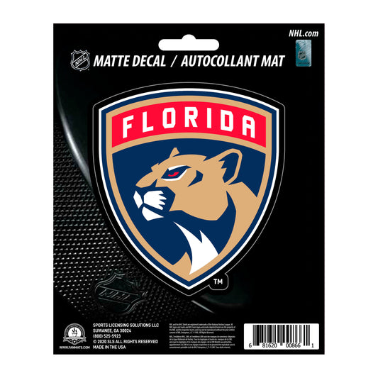 Florida Panthers Matte Decal Sticker