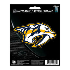 Nashville Predators Matte Decal Sticker