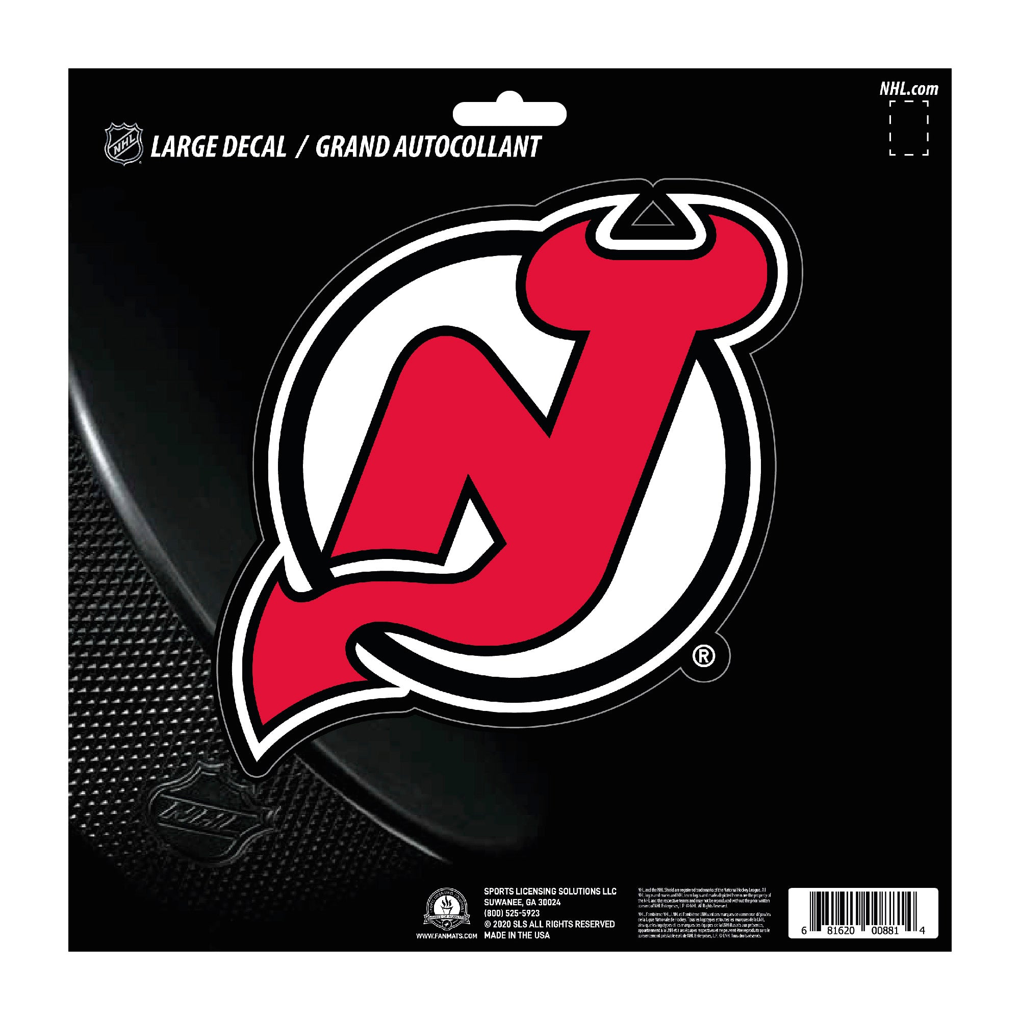 New Jersey Devils Large Decal Sticker