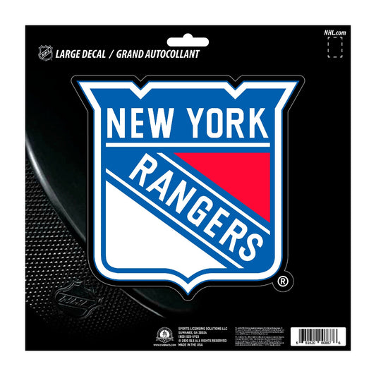 New York Rangers Large Decal Sticker - New York Rangers