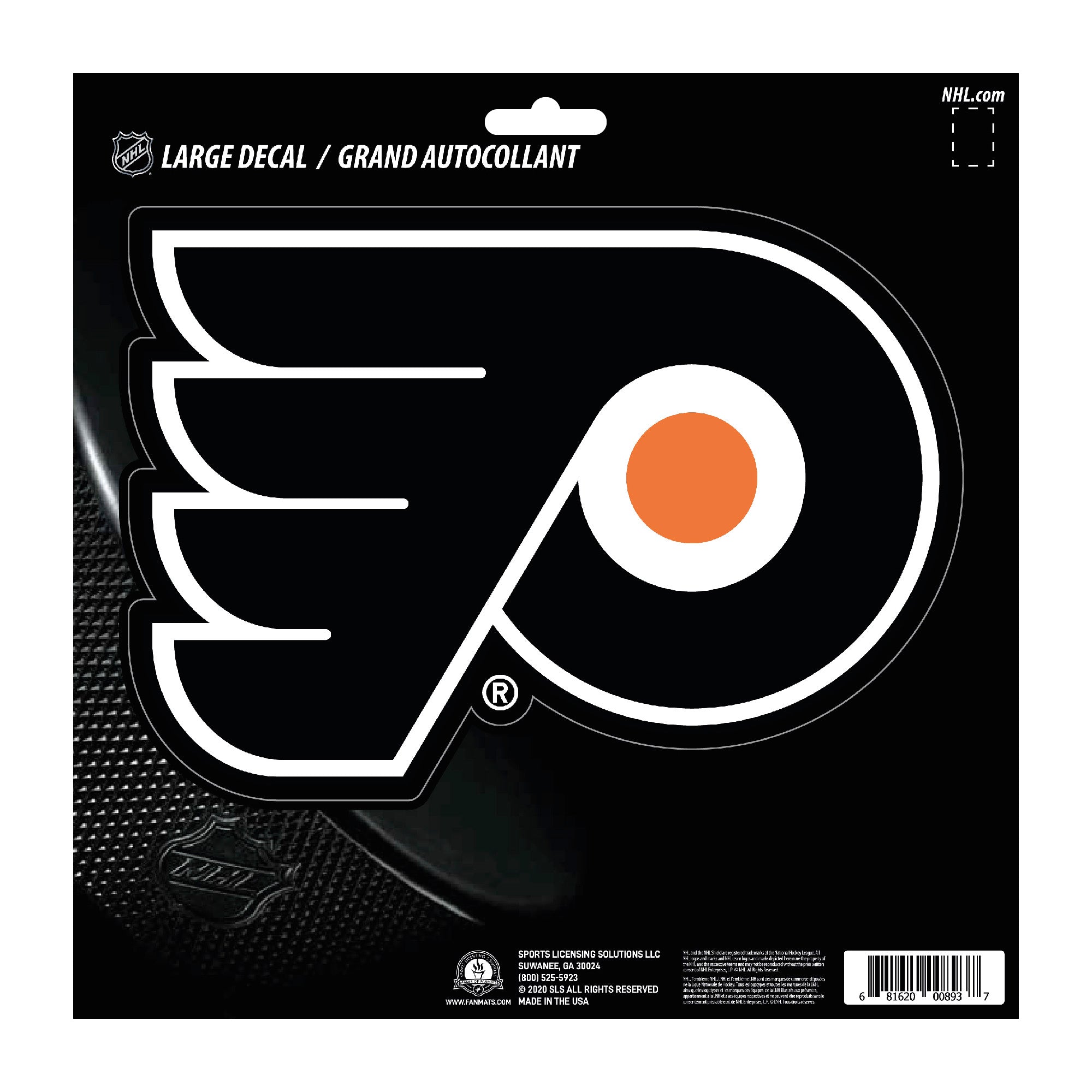 Philadelphia Flyers Large Decal Sticker