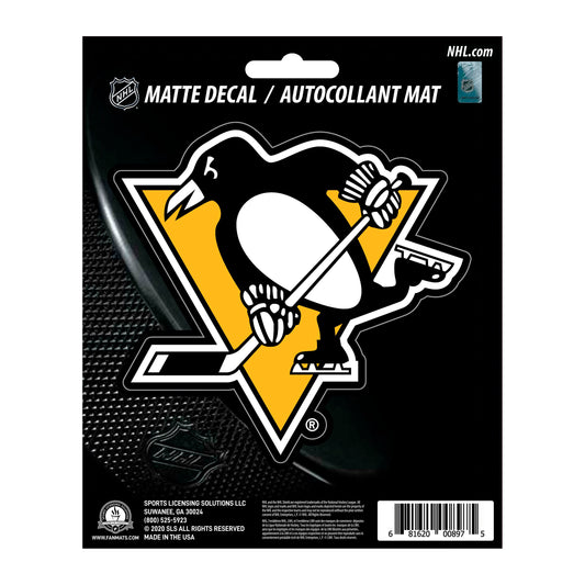 Pittsburgh Penguins Matte Decal Sticker