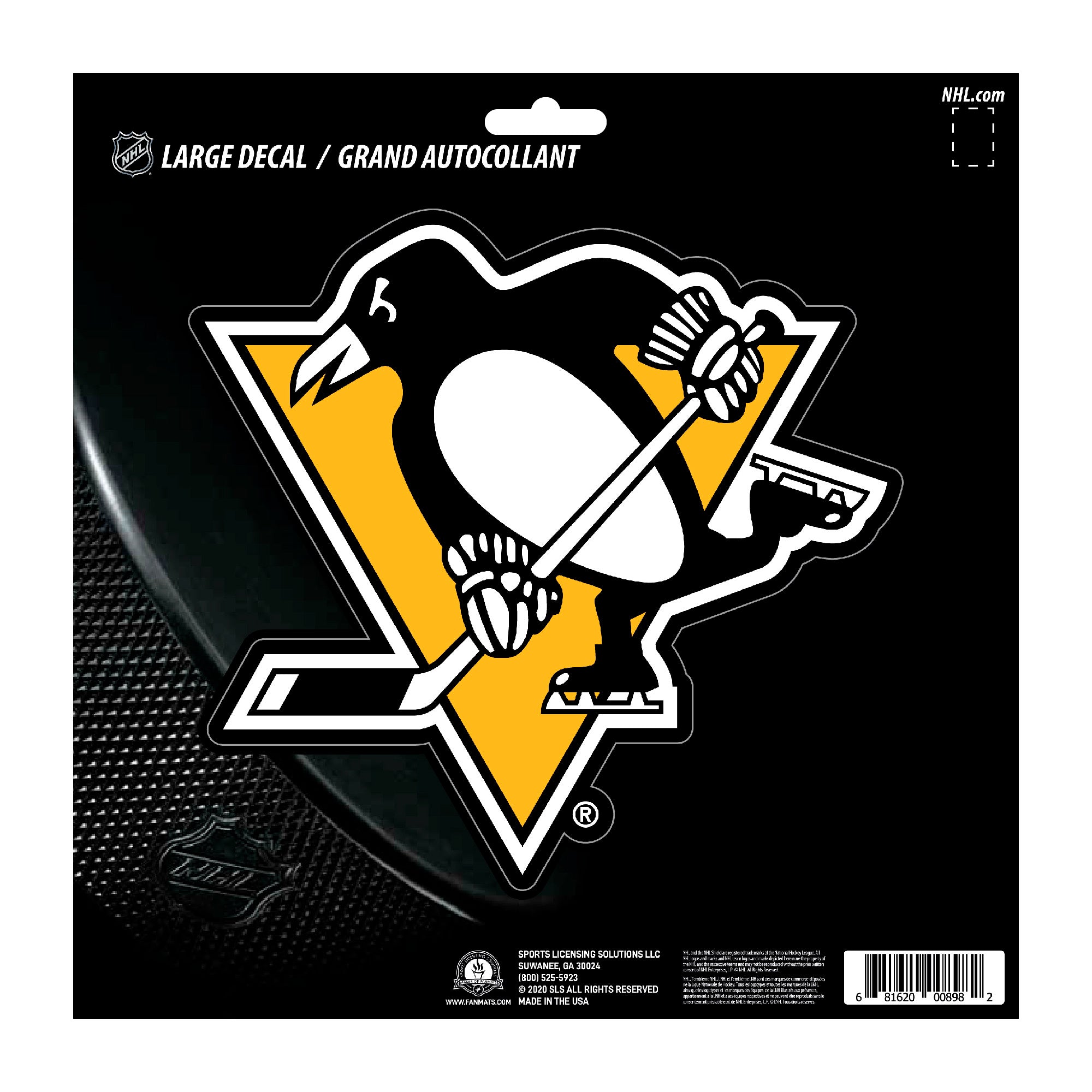 Pittsburgh Penguins Large Decal Sticker