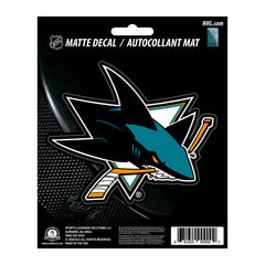 San Jose Sharks Matte Decal Sticker