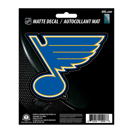 St. Louis Blues Matte Decal Sticker