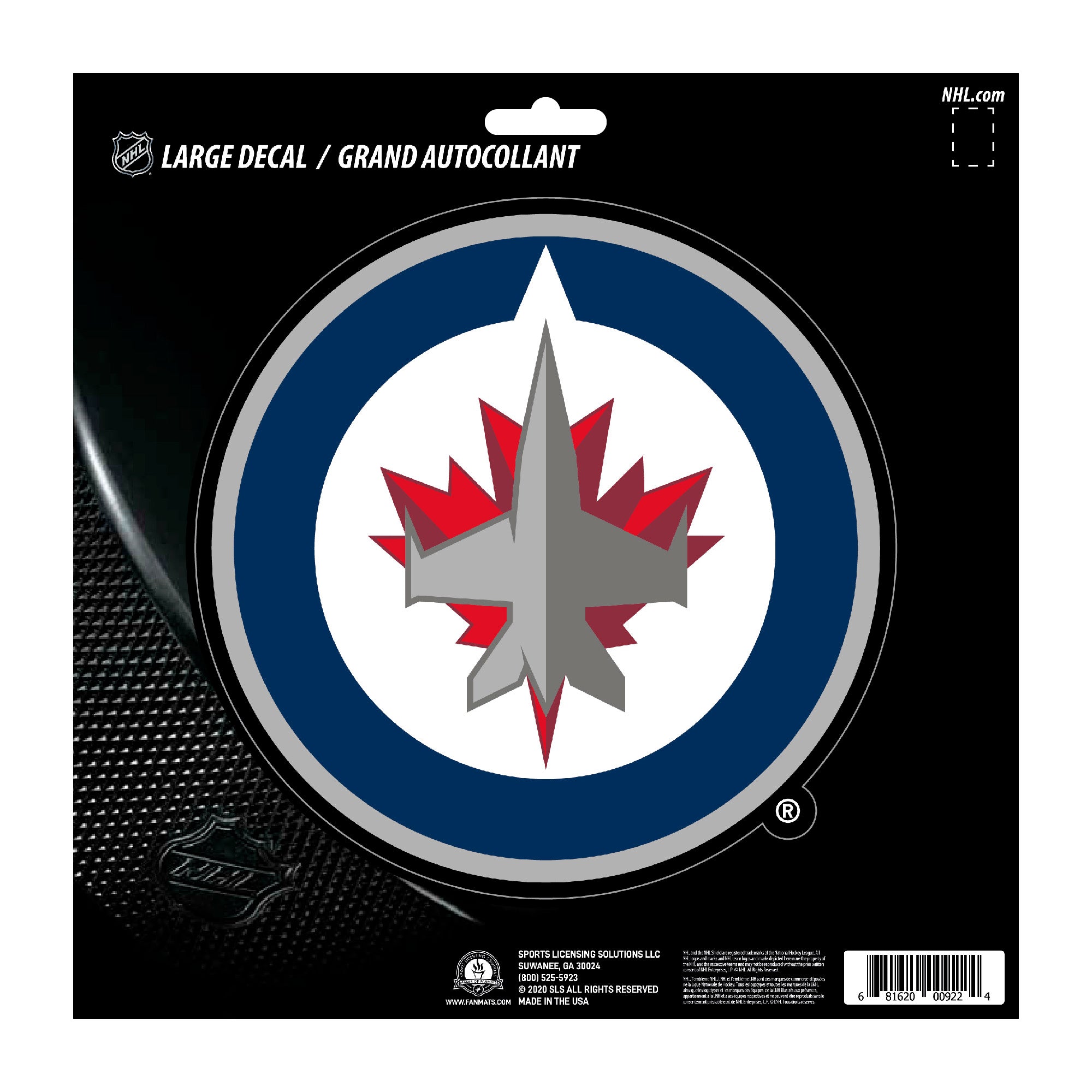 Winnipeg Jets Large Decal Sticker