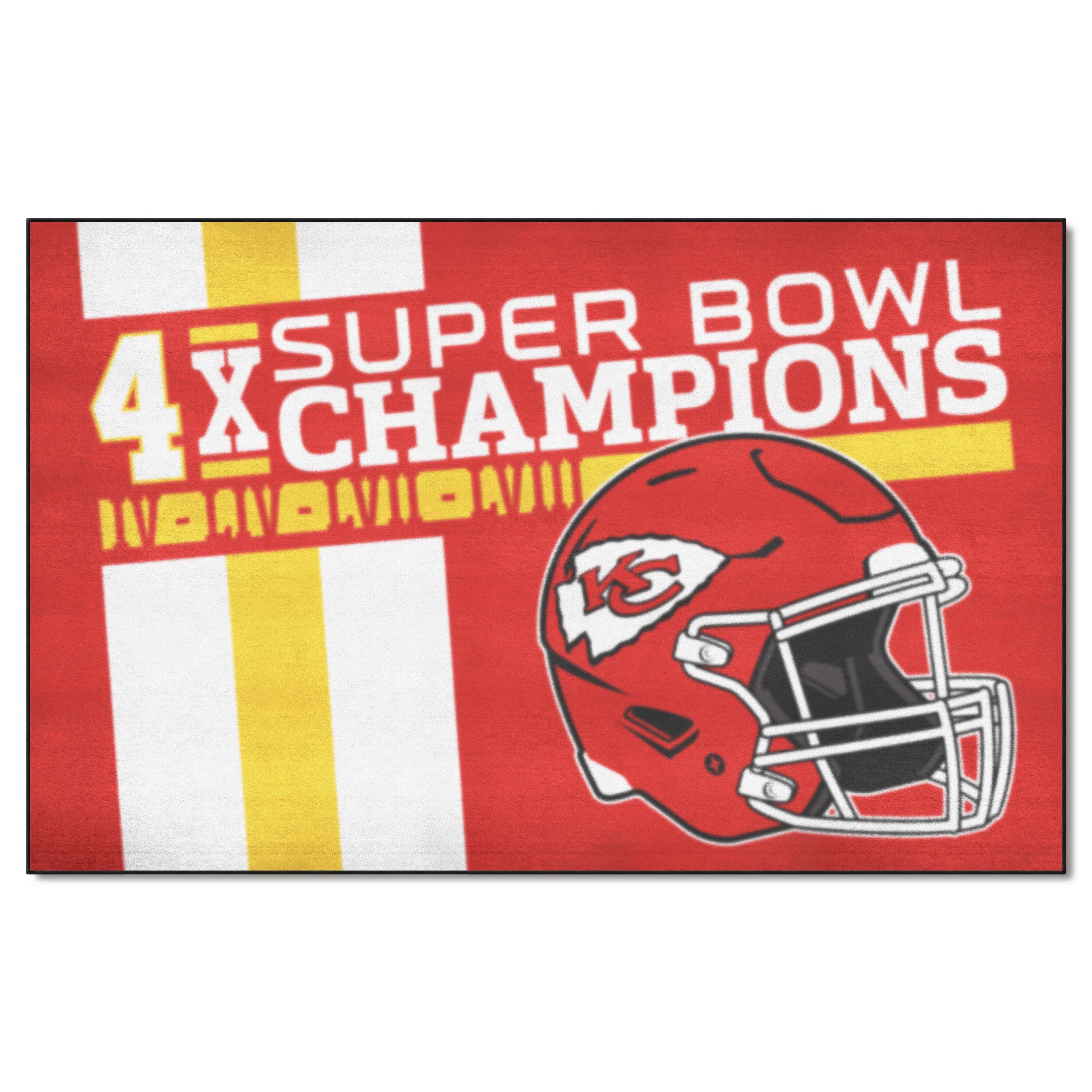 Kansas City Chiefs Ulti-Mat Rug - 5ft. x 8ft.