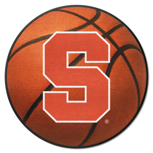 Syracuse Orange Basketball Rug - 27in. Diameter