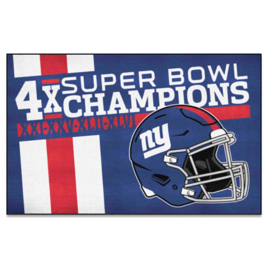 New York Giants Ulti-Mat Rug - 5ft. x 8ft.