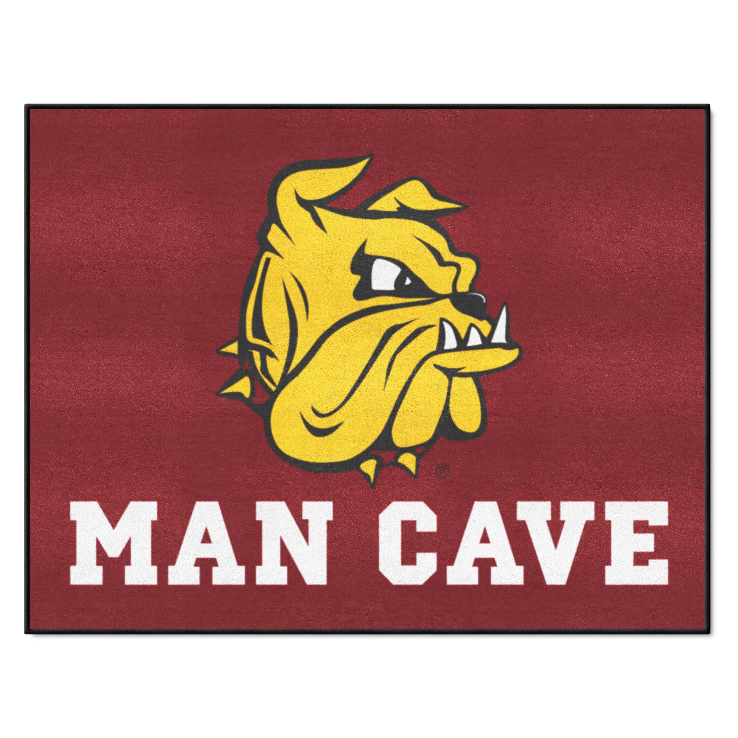 Minnesota-Duluth Bulldogs Man Cave All-Star Rug - 34 in. x 42.5 in.