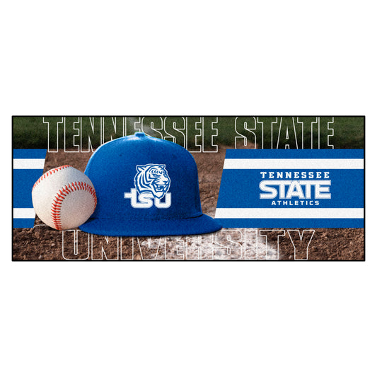 Tennessee State Tigers Baseball Runner Rug - 30in. x 72in.