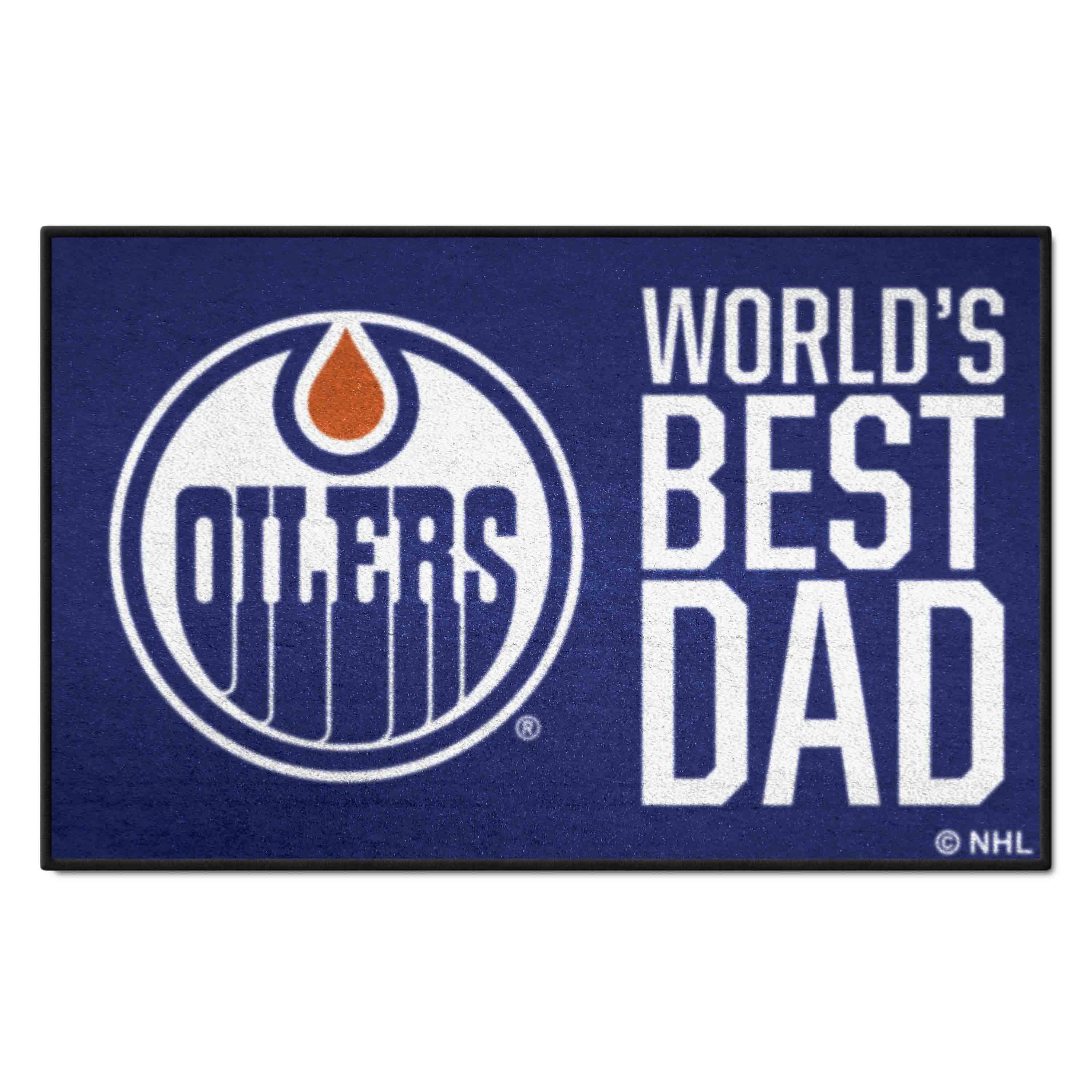 Edmonton Oilers Oilers Starter Mat Accent Rug Southside City Connect - 19in. x 30in.