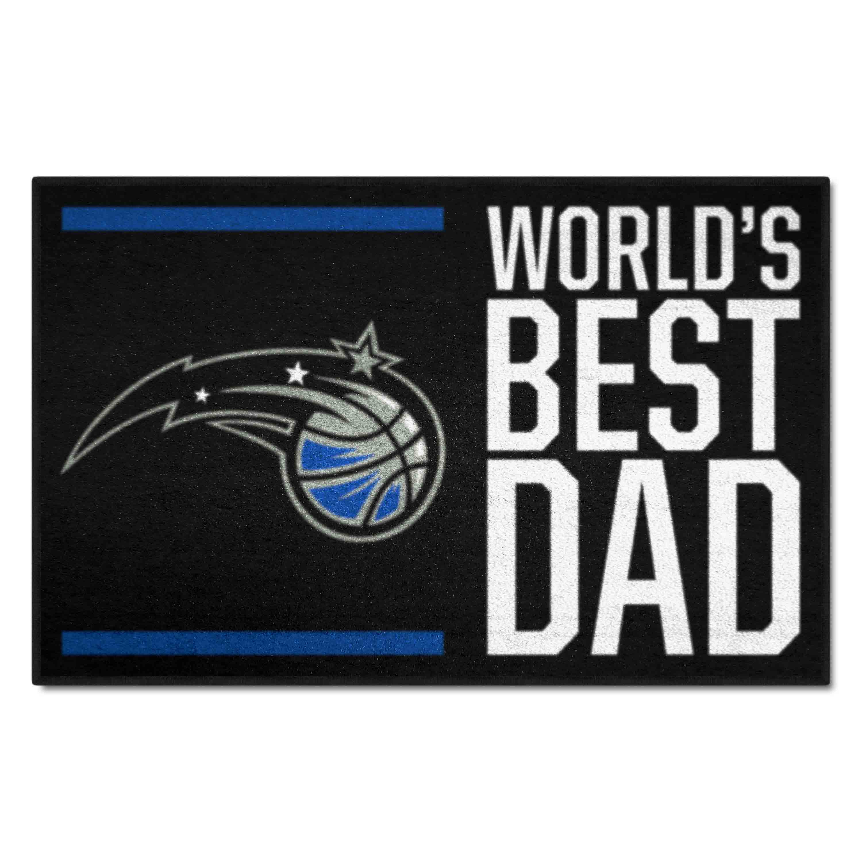 Orlando Magic Starter Mat Accent Rug - 19in. x 30in. World's Best Dad Starter Mat