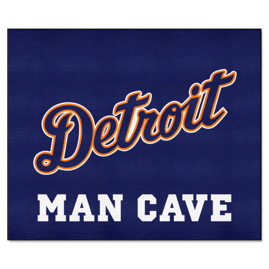 Detroit Tigers Man Cave Tailgater Rug - 5ft. x 6ft.