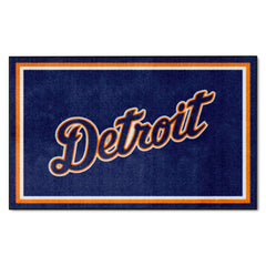 Detroit Tigers 4ft. x 6ft. Plush Area Rug