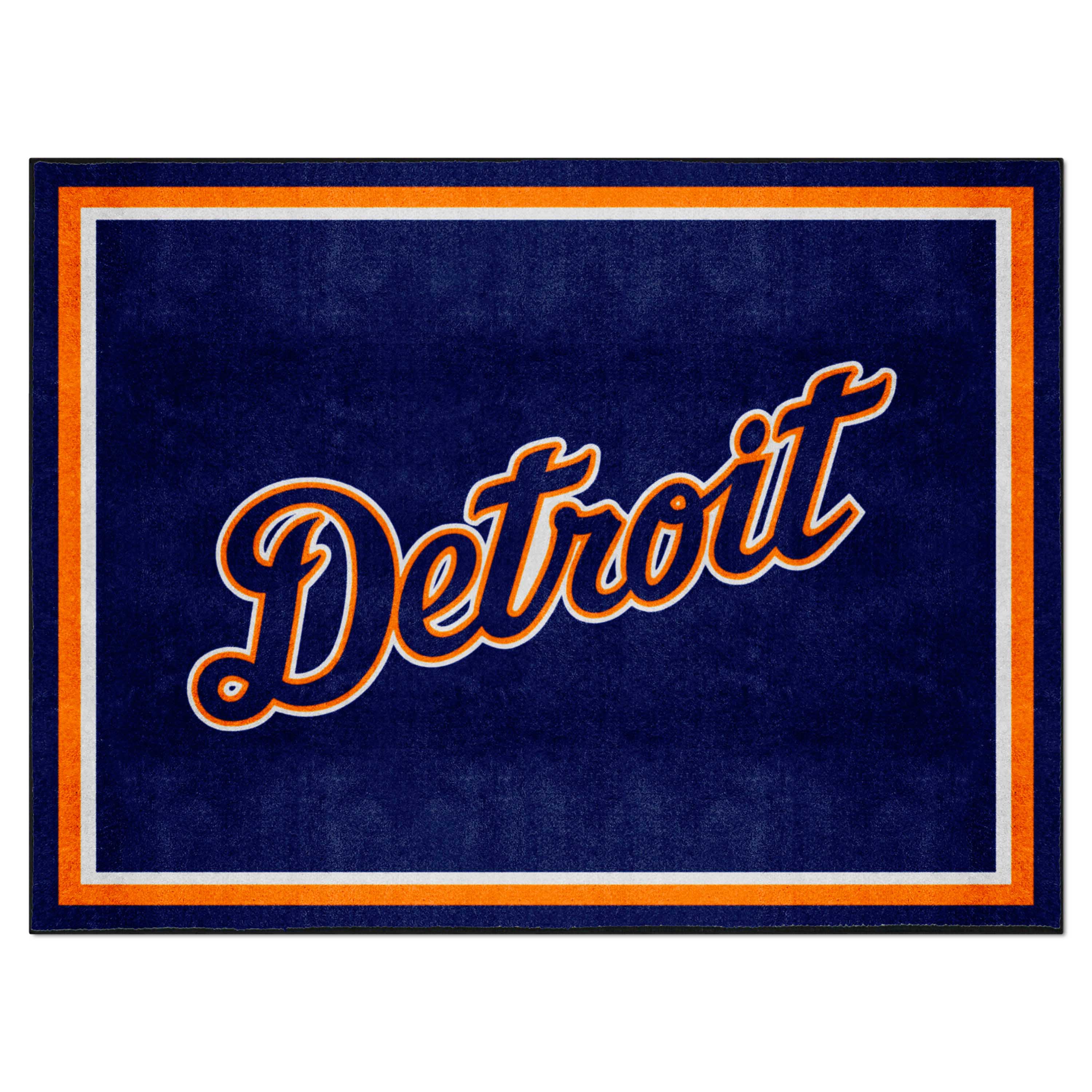 Detroit Tigers 8ft. x 10 ft. Plush Area Rug