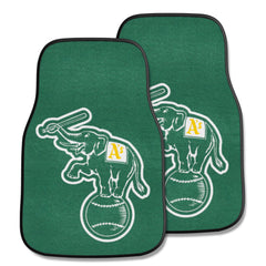 Oakland Athletics Front Carpet Car Mat Set - 2 Pieces