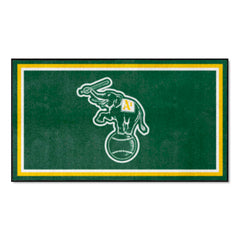 Oakland Athletics 3ft. x 5ft. Plush Area Rug