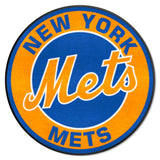 New York Mets Roundel Rug - 27in. Diameter