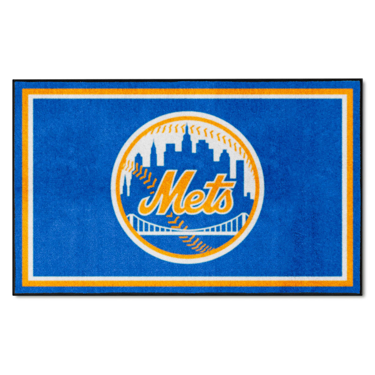 New York Mets 4ft. x 6ft. Plush Area Rug