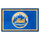 New York Mets 4ft. x 6ft. Plush Area Rug