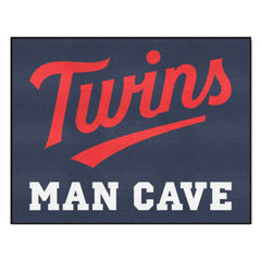 Minnesota Twins Man Cave All-Star Rug - 34 in. x 42.5 in.