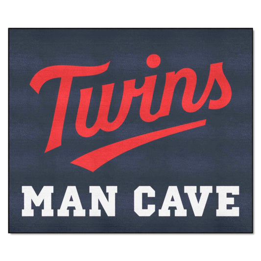 Minnesota Twins Man Cave Tailgater Rug - 5ft. x 6ft. - Minnesota Twins