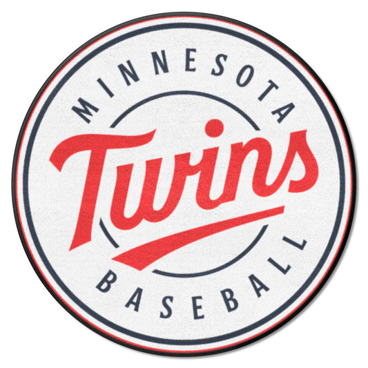 Minnesota Twins Roundel Rug - 27in. Diameter