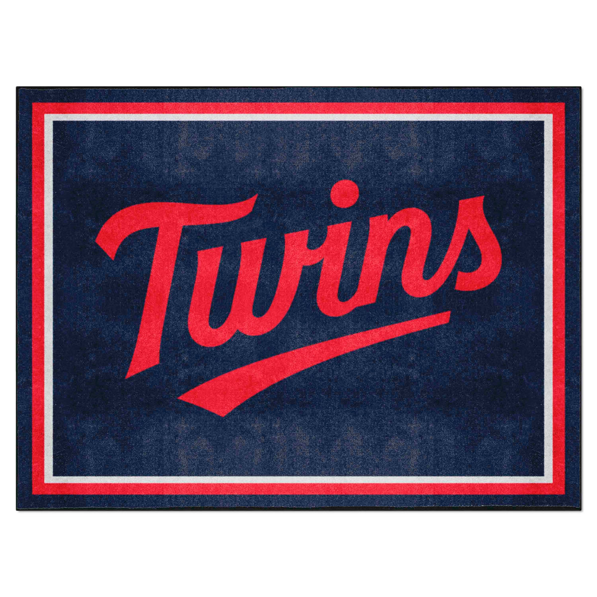 Minnesota Twins 8ft. x 10 ft. Plush Area Rug - Minnesota Twins