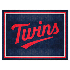 Minnesota Twins 8ft. x 10 ft. Plush Area Rug