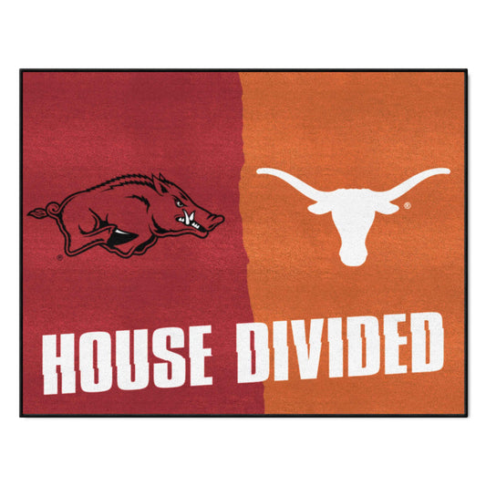 House Divided - Georgia Tech / Georgia House Divided House Divided Rug - 34 in. x 42.5 in. - House Divided - Georgia Tech / Georgia