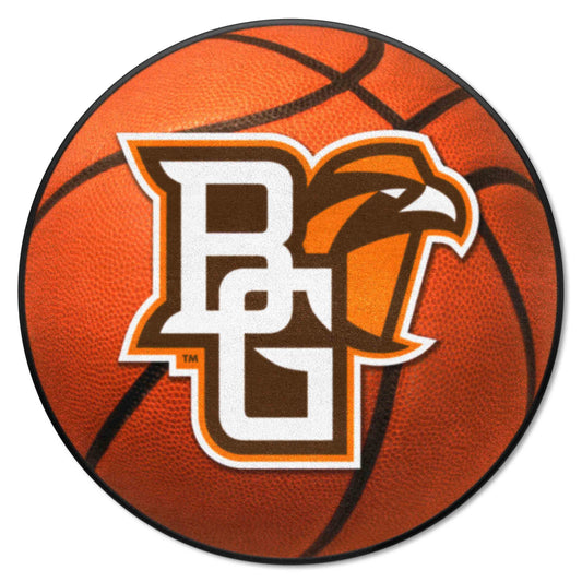 Bowling Green Falcons Basketball Rug - 27in. Diameter - Bowling Green