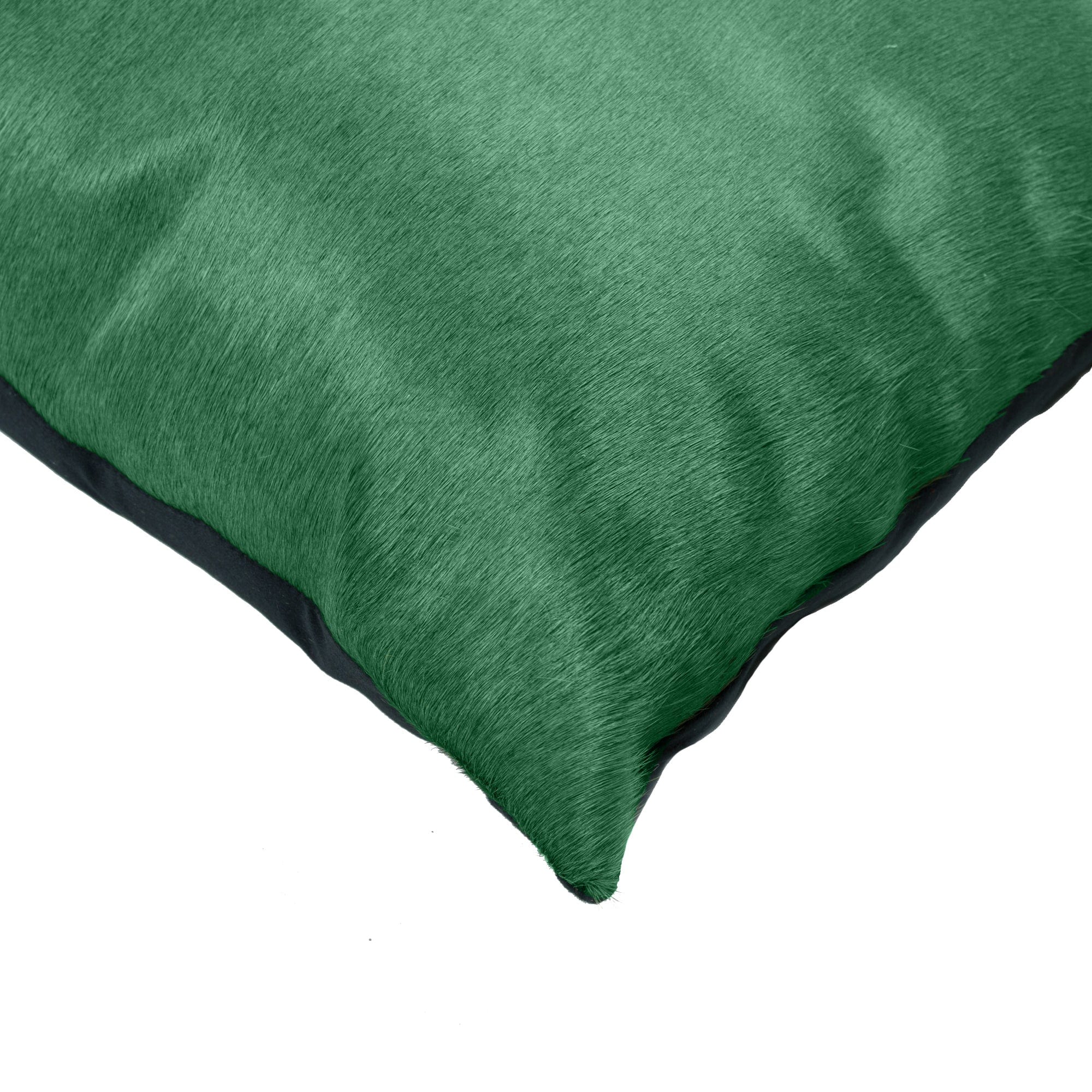 18" Verde Cowhide Throw Pillow - Homeroots