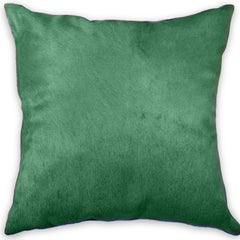 18" Verde Cowhide Throw Pillow