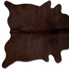 72" X 84" Chocolate Cowhide - Rug