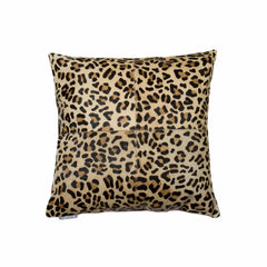 Almohada con estampado de leopardo Quattro de 18" x 18" x 5"