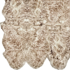 Gradient Chocolate Animal Print Area Rug