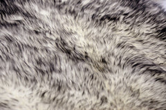 Gradient Gray Animal Print Area Rug - Homeroots