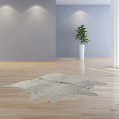 72" X 84" Gray Cowhide - Rug - Homeroots