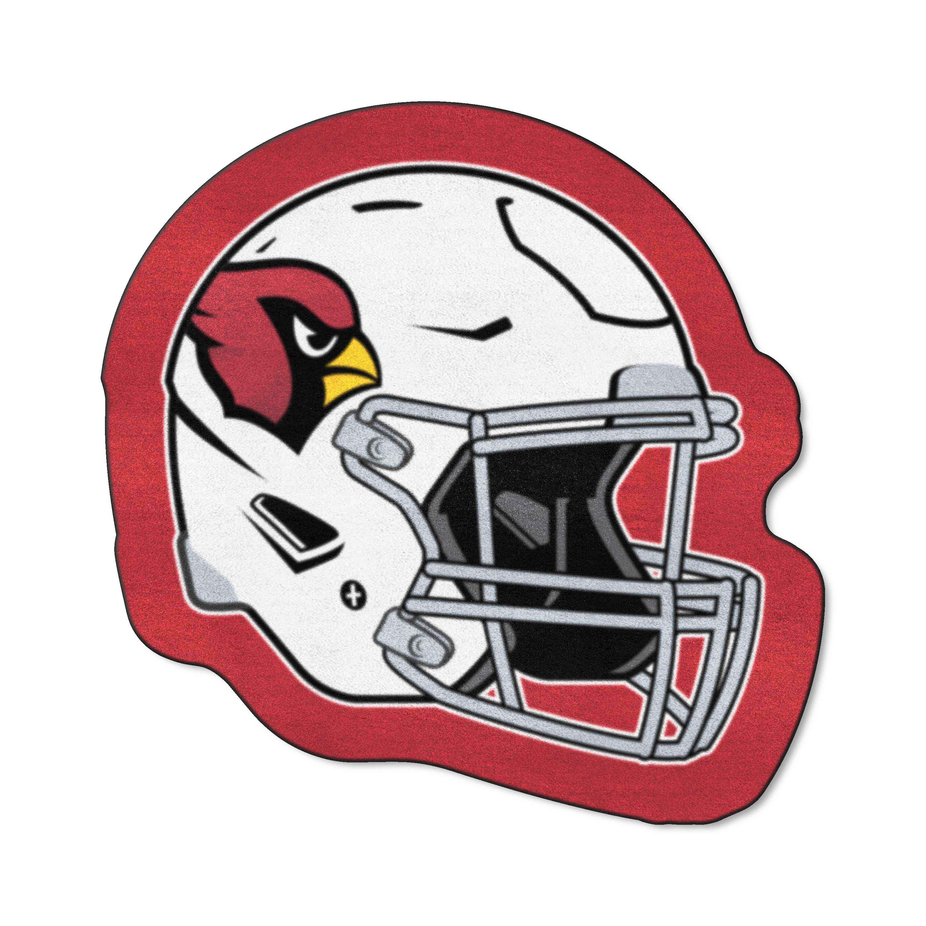 Arizona Cardinals Mascot Helmet Rug - Arizona Cardinals