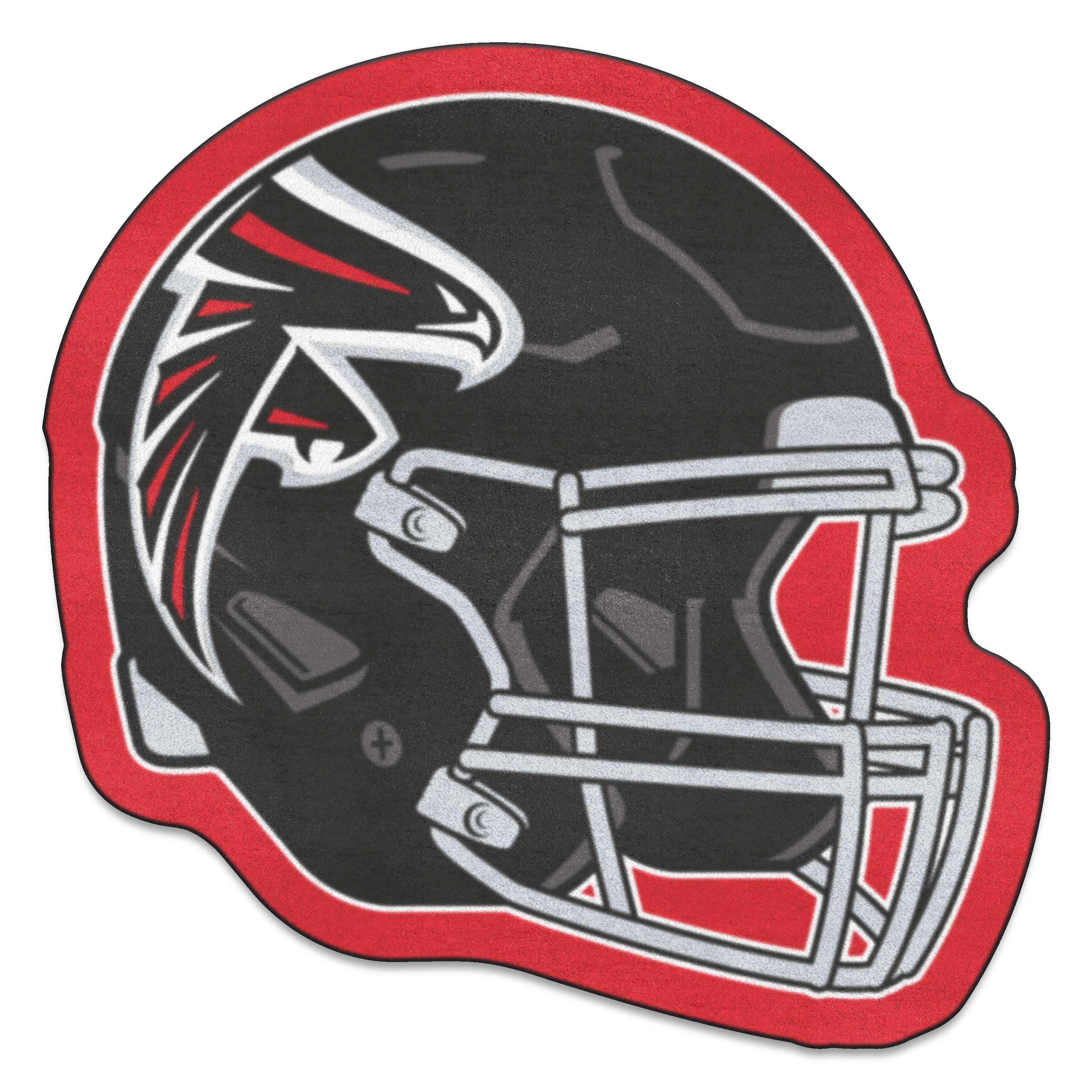 Atlanta Falcons Mascot Helmet Rug - Atlanta Falcons