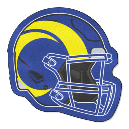 Los Angeles Rams Mascot Helmet Rug