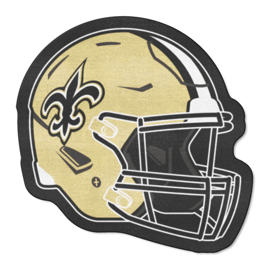 New Orleans Saints Mascot Helmet Rug - New Orleans Saints