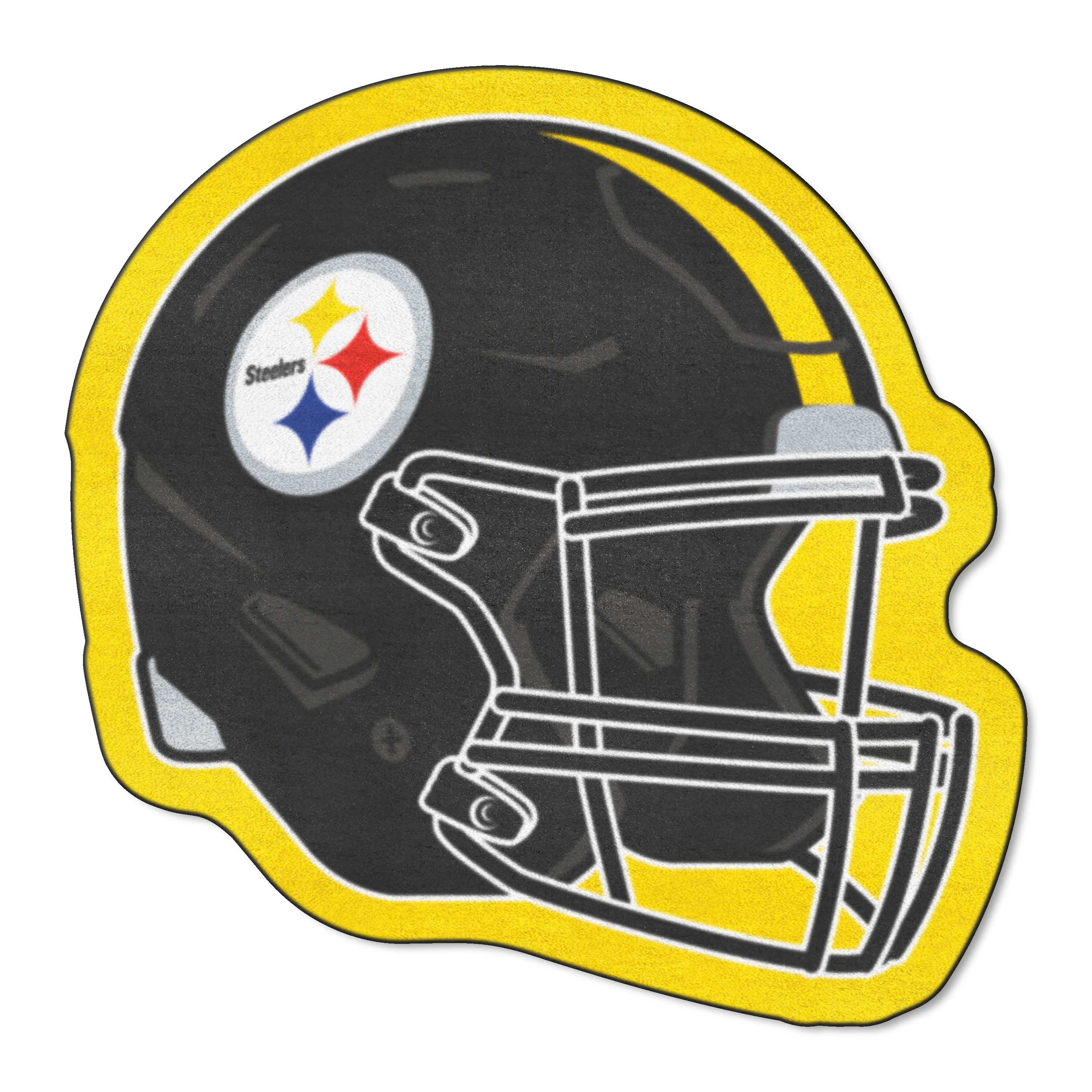 Pittsburgh Steelers Mascot Helmet Rug