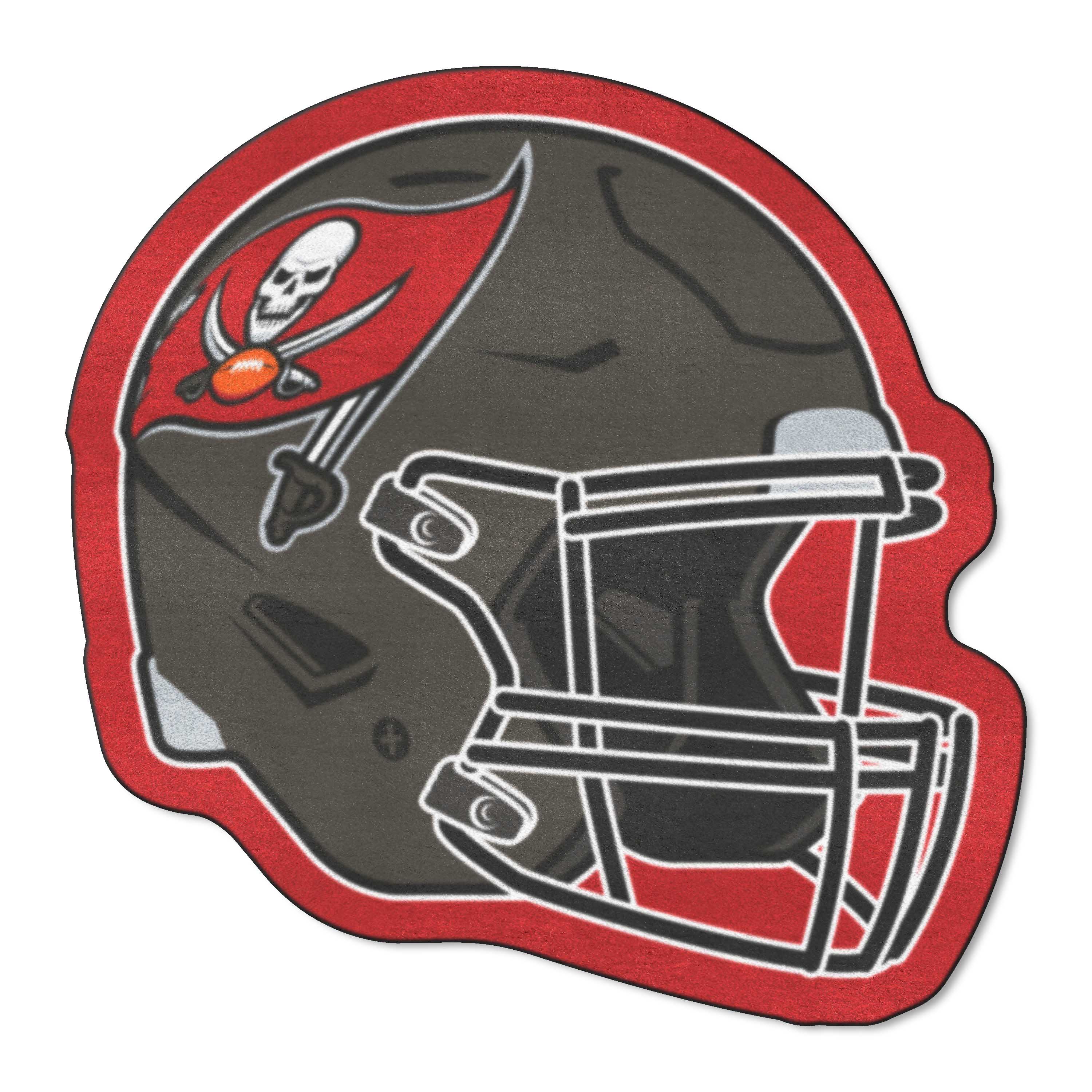 Tampa Bay Buccaneers Mascot Helmet Rug