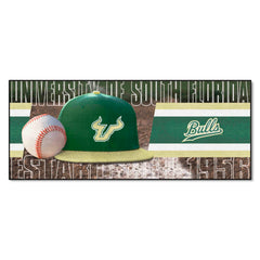 South Florida Bulls Baseball Runner Rug - 30in. x 72in.