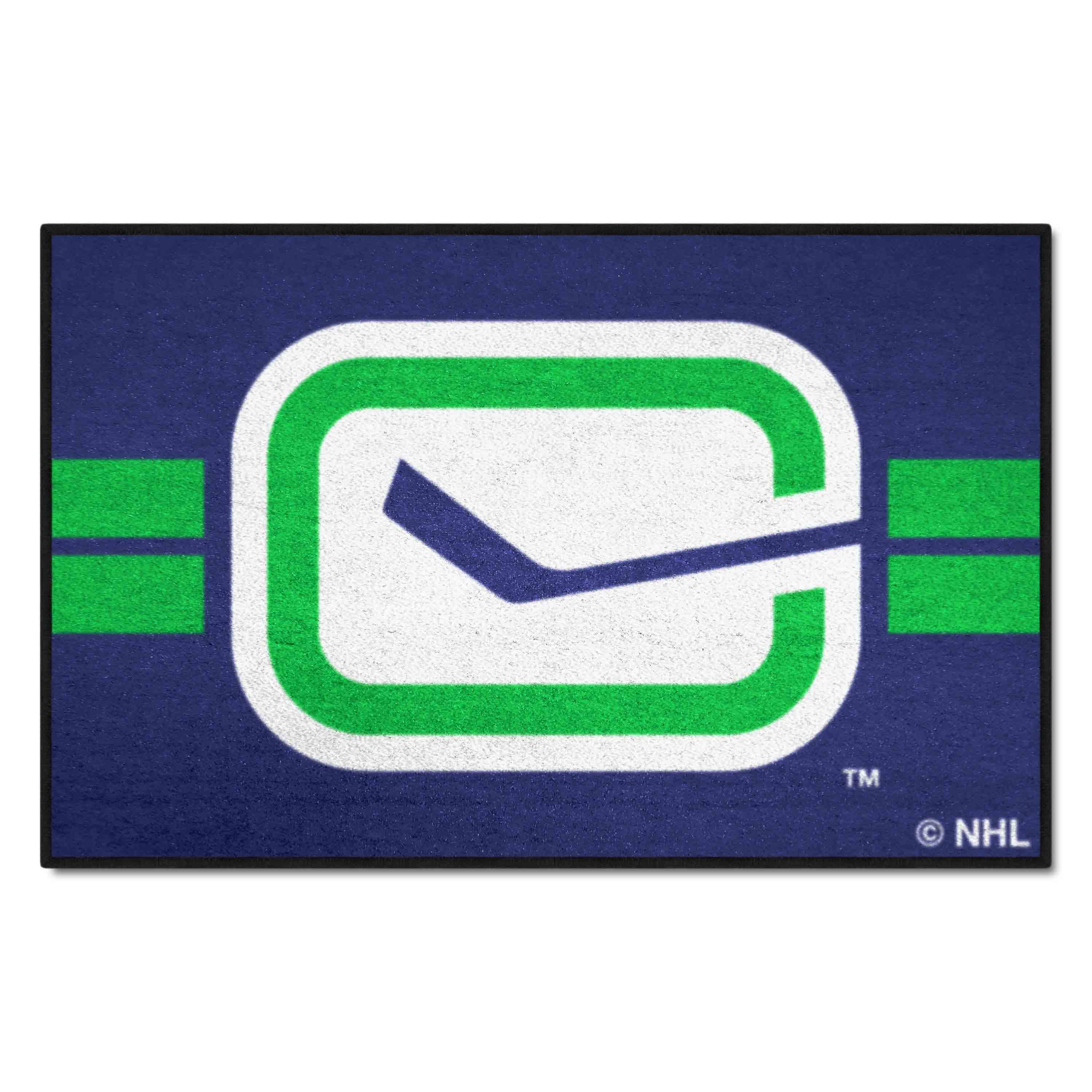 Vancouver Canucks Starter Mat Accent Rug - 19in. x 30in. Uniform Alternate Design